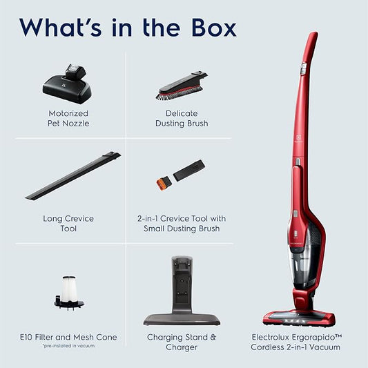 Electrolux Ergorapido Pet Cordless 2-in-1 Vacuum Cleaner - Image 2
