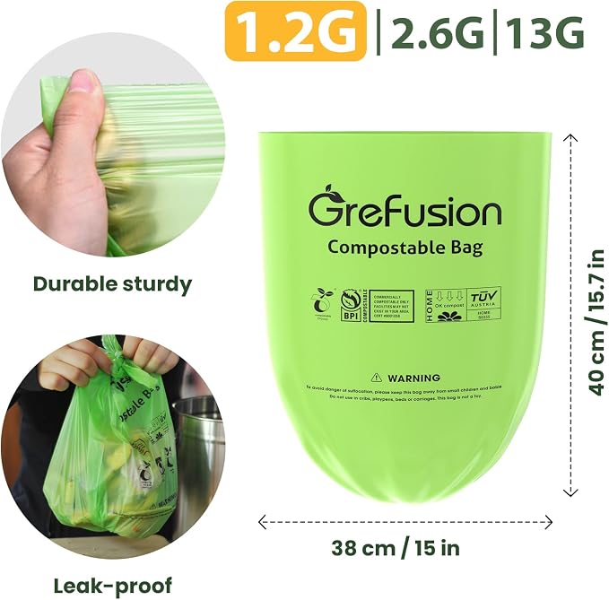 GreFusion Compostable Trash Bags - Image 3
