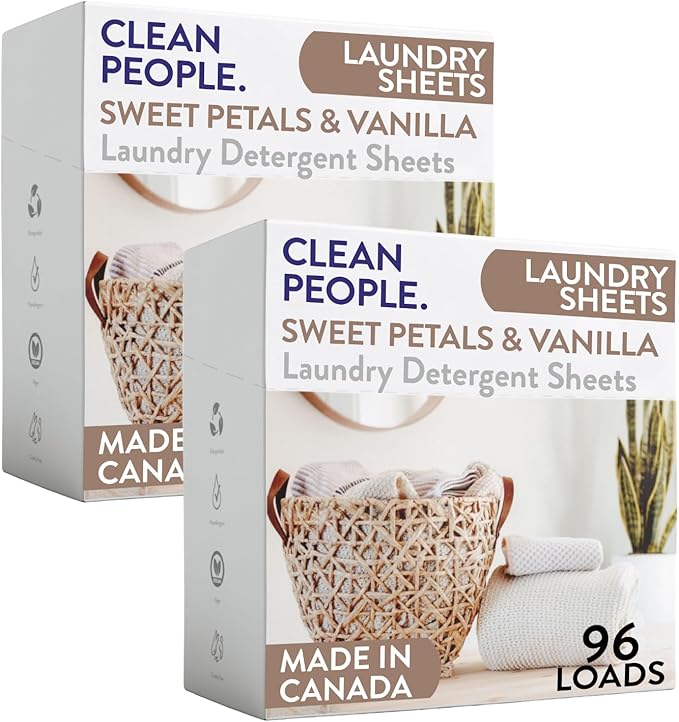 The Clean People Laundry Detergent Sheets by CleanPeople