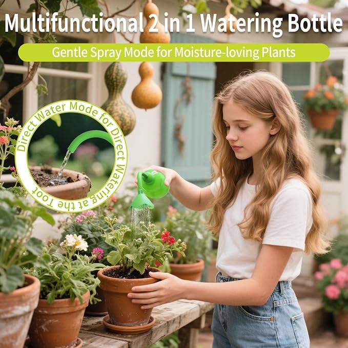 Squeeze Bottles for Plants, 11oz Small Watering Can for Succulent, - Image 3