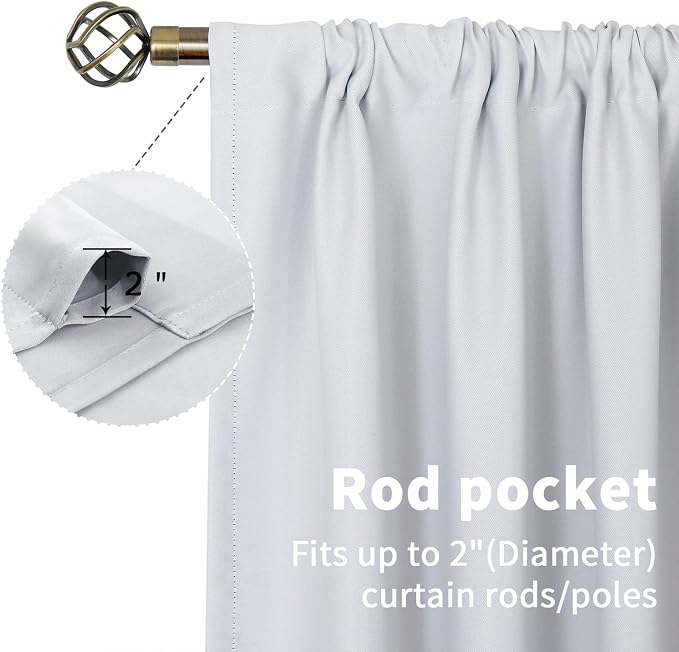 BGment Short Curtains 30 Inches Length - Image 5