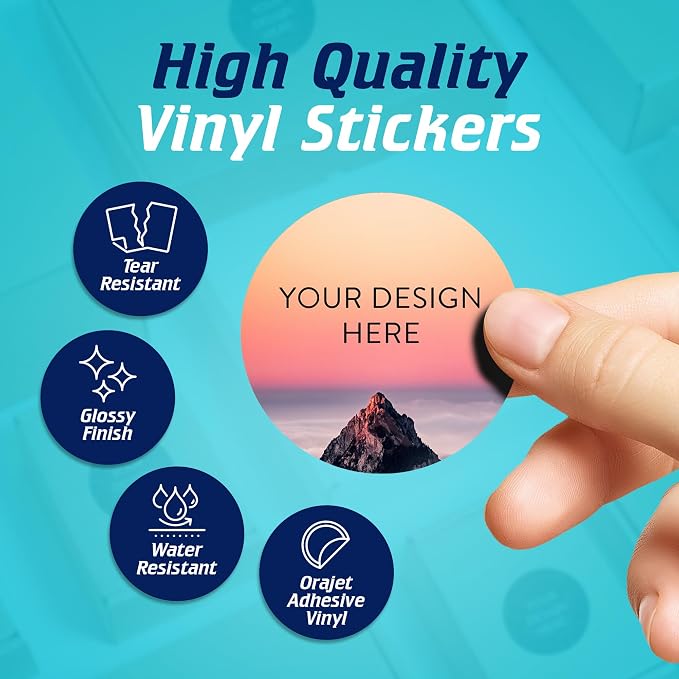100 Custom Vinyl Stickers - Image 3