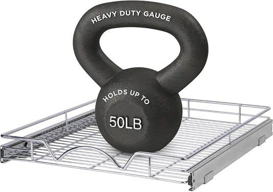 HOLDN’ STORAGE Pull Out Cabinet Organizer, Heavy Duty Caddy w/Lifetime Limited by HOLDN%E2%80%99STORAGE