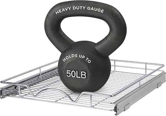 HOLDN’ STORAGE Pull Out Cabinet Organizer, Heavy Duty Caddy w/Lifetime Limited by HOLDN%E2%80%99STORAGE