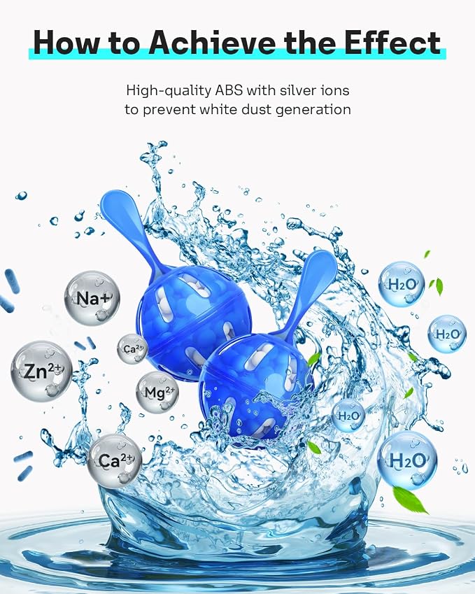 Leemone Humidifier Cleaner 12 Pack, Demineralization Cleaning Ball, Works in - Image 5