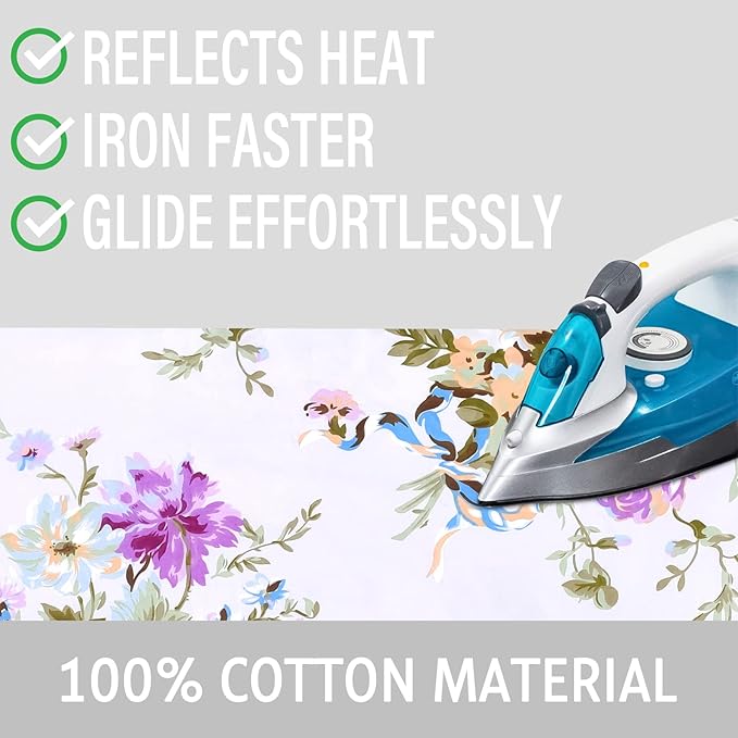 Ironing Board Cover and Pad 15x54 Inch Standard Ironing Board Cover - Image 5