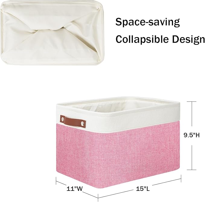 DULLEMELO Storage Baskets for Organizing, Decorative Storage Bins - Image 3