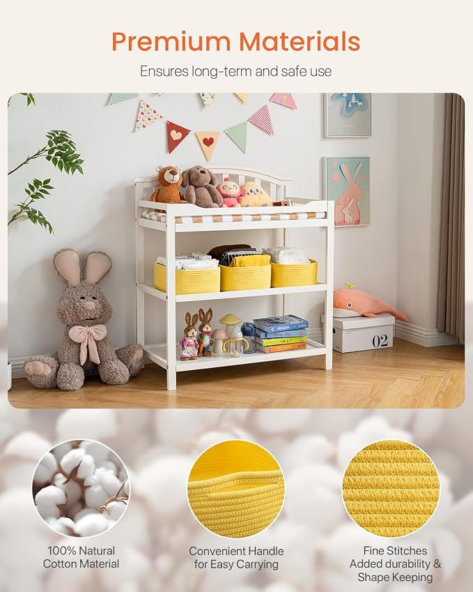 Small Woven Basket, 13.5 x 9.5 x 5 Inches, Storage Basket - Image 4