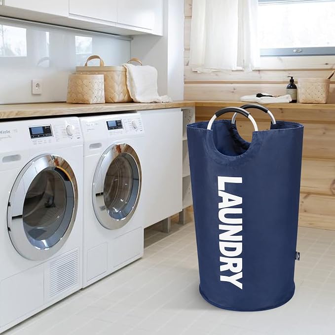 DOKEHOM 125L X-Large Collapsible Washing Laundry Basket Bag - Image 9