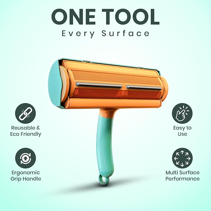 CALMZY Pet Hair Removal Tool, Reusable Lint Roller - Image 3