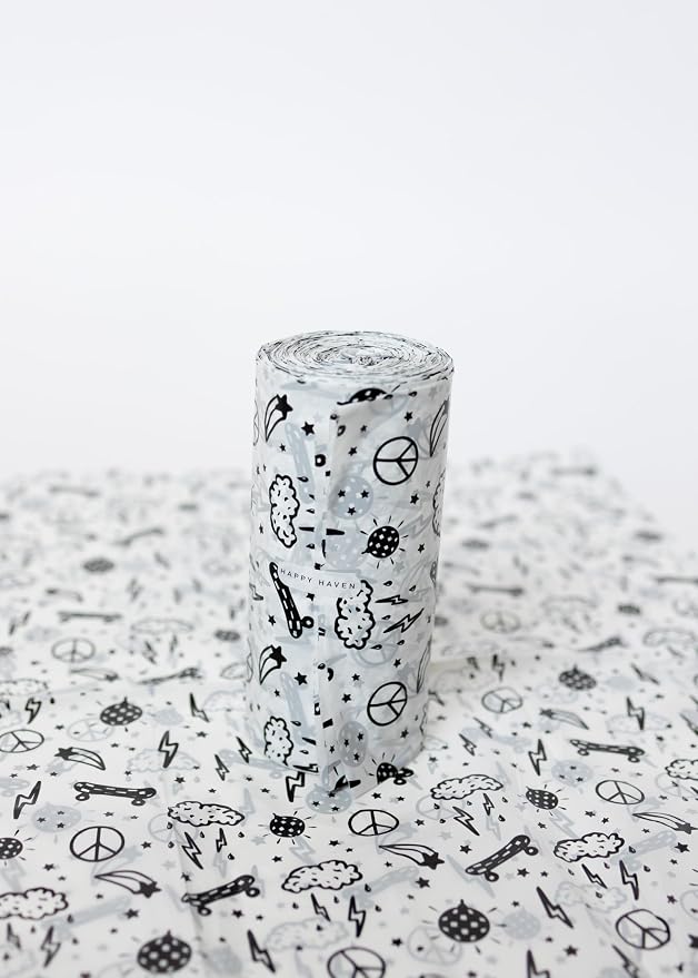 Happy Haven Trash Bags for 2, 4 Gallon Trash Can, Small Garbage Bags - Image 5