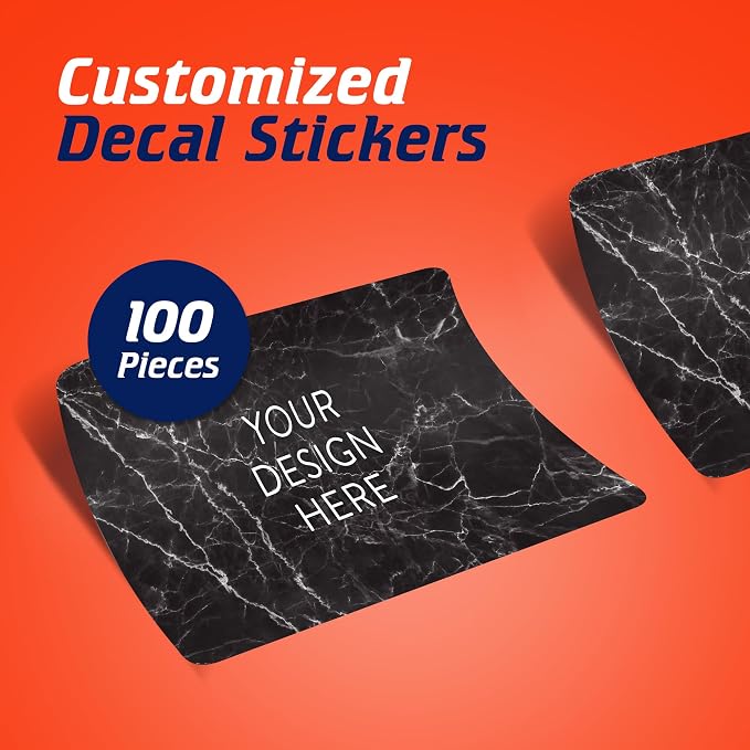 100 Custom Vinyl Stickers - Image 2