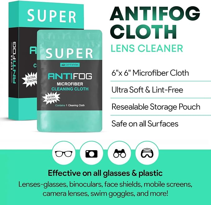 Anti Fog Microfiber Cleaning Cloth - Image 2
