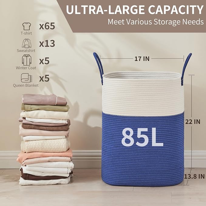 Laundry Basket with Handles - Image 2
