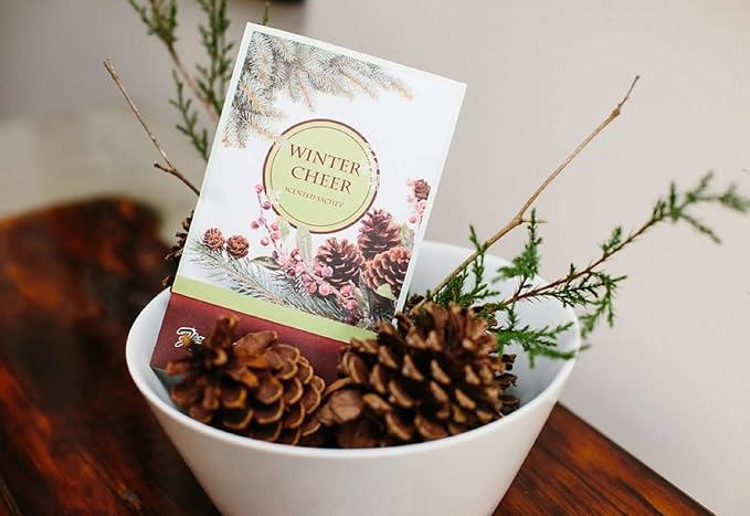 Floral Simplicity Winter Cheer Scented Sachets Pack of 3, Fall & Winter - Image 5