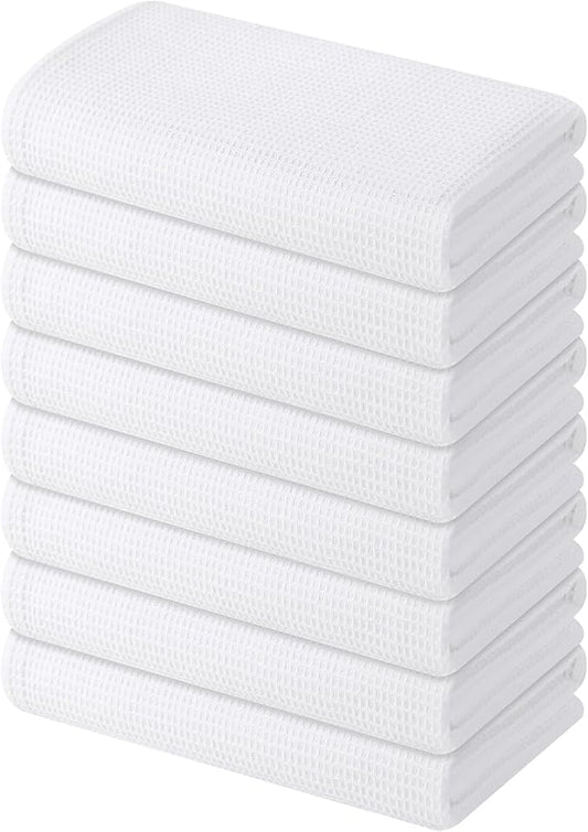 Homaxy 100% Cotton Waffle Weave Kitchen Towels by Homaxy