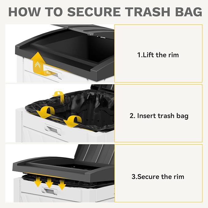 DWVO 36-Gallon Outdoor Trash Can - Image 5