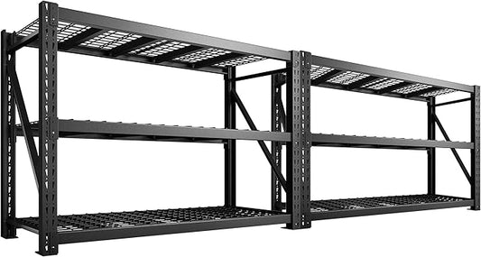 Bepatio 7014LBS Garage Shelving Heavy Duty 67.6W Storage Shelves Adjustable by Bepatio