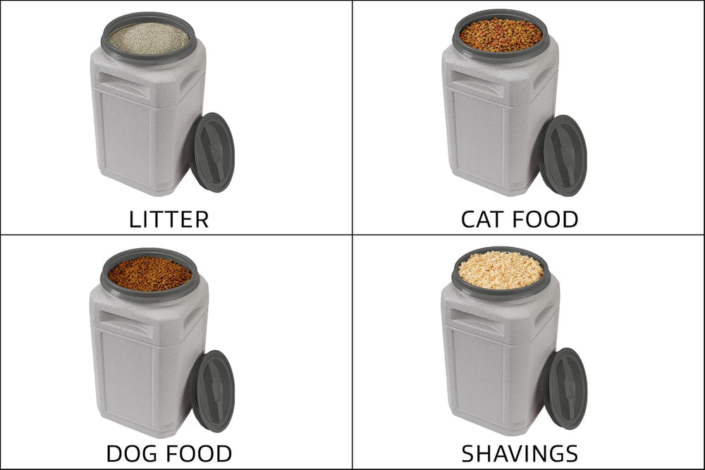 Mighty Tuff Airtight Dog Food Storage Container – 13 Gal, up to 54 lb Capacit...