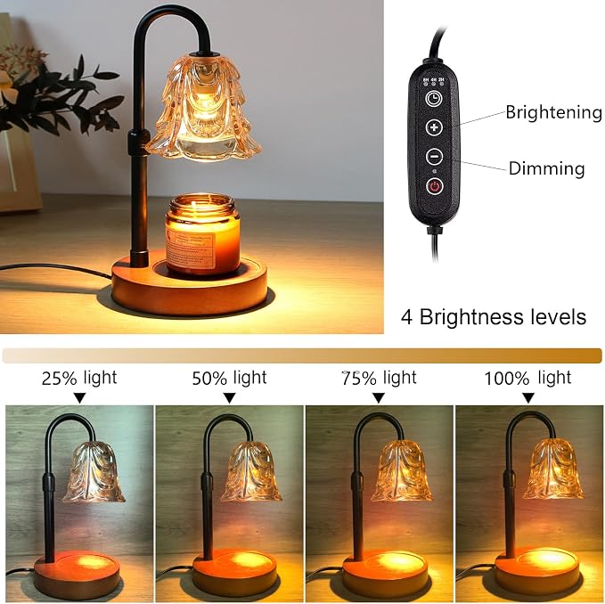 Candle Warmer Lamp with Timer and Dimmer - Image 3