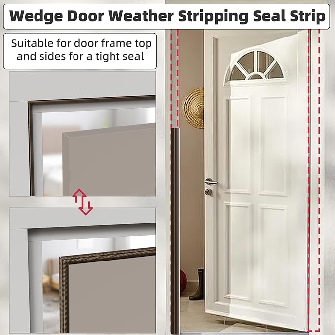 16.4 Ft Weather Stripping Seal Strip - Image 4