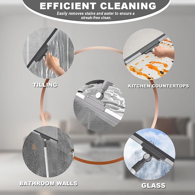Squeegee Broom for Floor Shower Squeegee - Image 7