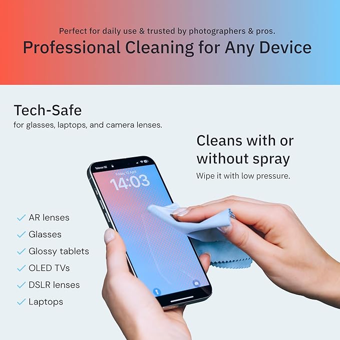 Elite Screens Microfiber Cleaning Cloths 6-Pack - Image 4