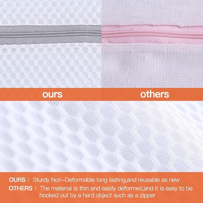 Kimmama Laundry Bags Mesh Wash Bag, Lingerie Bags - Image 4