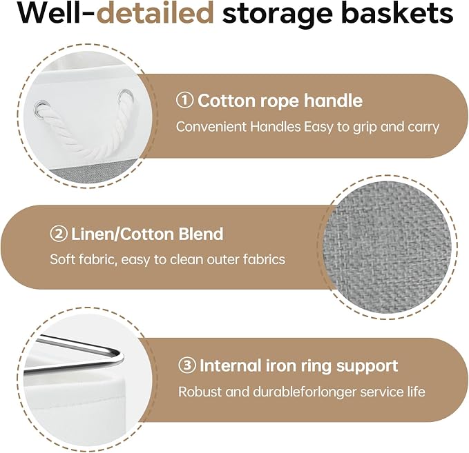 13x13 Inch Cube Storage Bins - Image 8