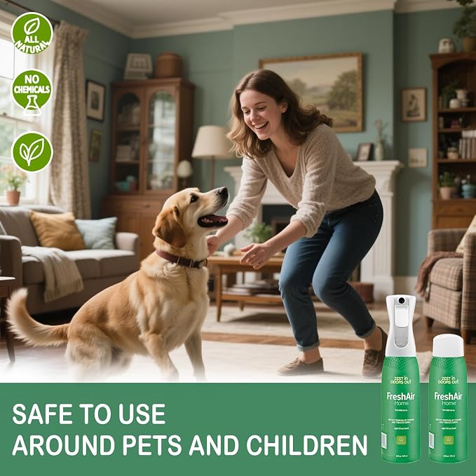 House of Zest FreshAir Home&Pets – Eliminate household odors, from trash - Image 3