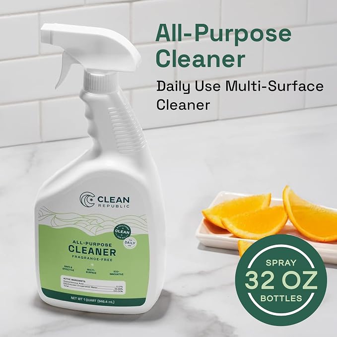 Clean Republic All-Purpose Cleaner, Daily Use Cleaning Spray - Image 2