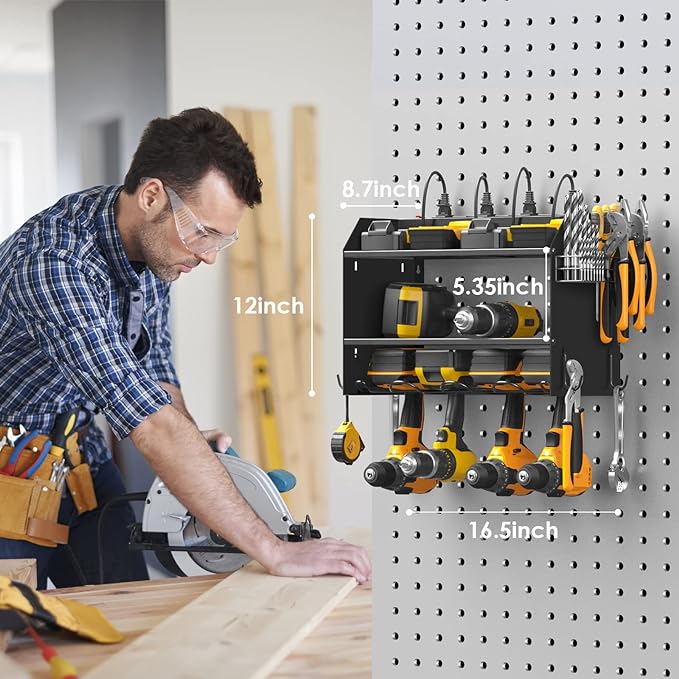 CCCEI Modular Power Tool Organizer Wall Mount - Image 8