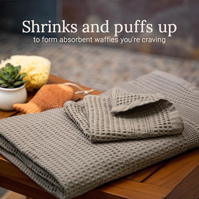 GILDEN TREE Waffle Towels Wash Cloths - Image 3