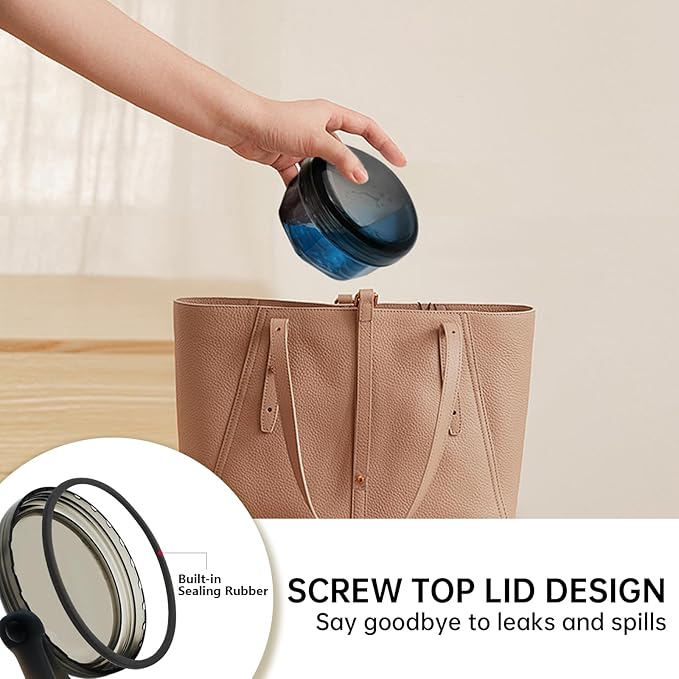 Leak Proof Denture Cups for Soaking Dentures, Partial Denture Bath Case Travel - Image 2
