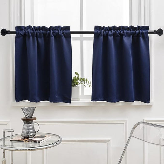 Pickluc Rod Pocket Tier Curtain by PICKLUC