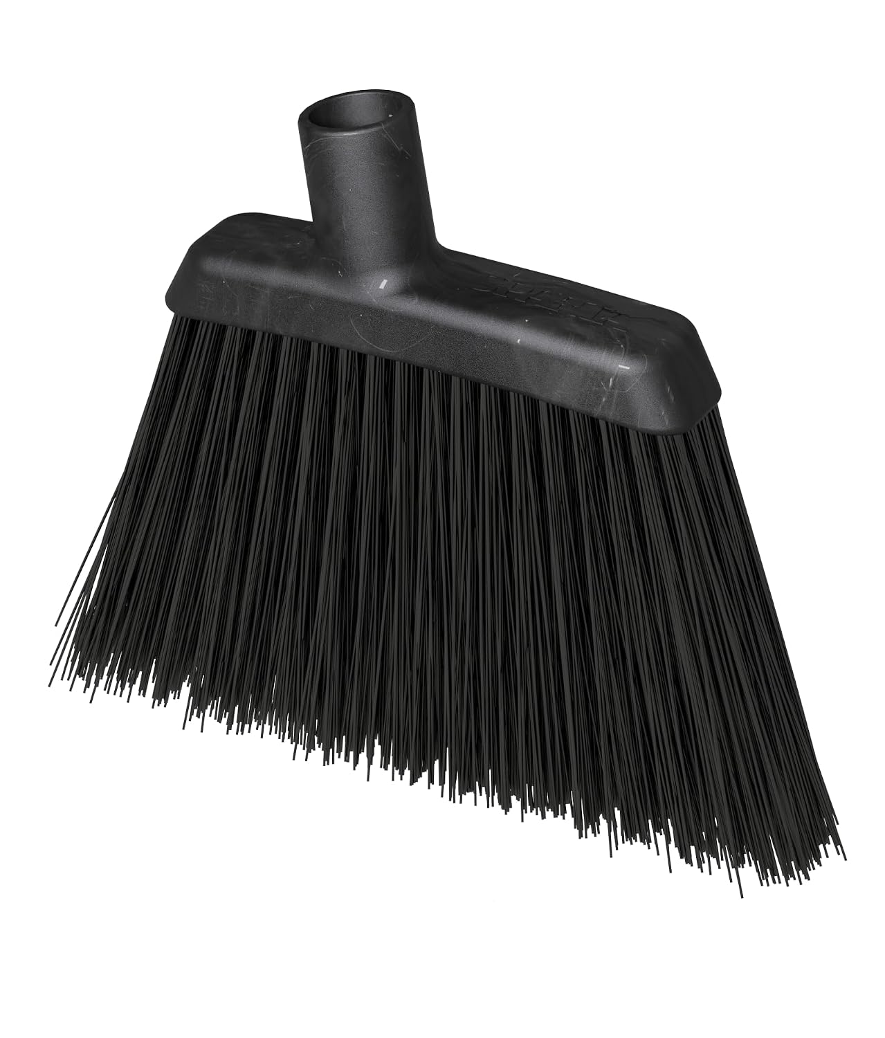 Carlisle FoodService Products 4686003 Duo-Sweep Plastic Small Debris Lobby Broom with Handle, 30 Inches, Black