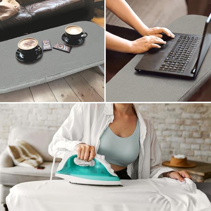 Tabletop Ironing Board with Iron Rest, Small Ironing Board Foldable with Heat - Image 7