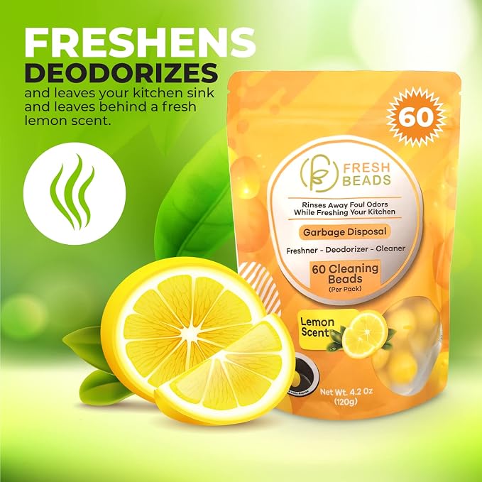 60-Count Sink Garbage Disposal and Drain Cleaner Pods, Freshener & Deodorizer - Image 7
