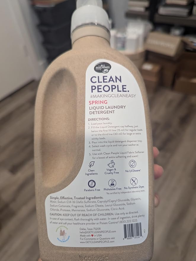 The Clean People Liquid Laundry Detergent - Image 8