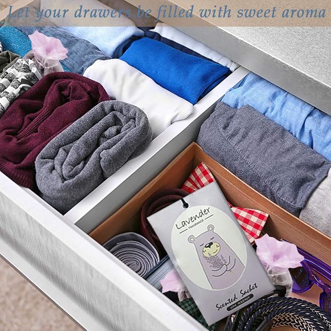 14 Packs Lavender Scented Sachets Bag - Image 4
