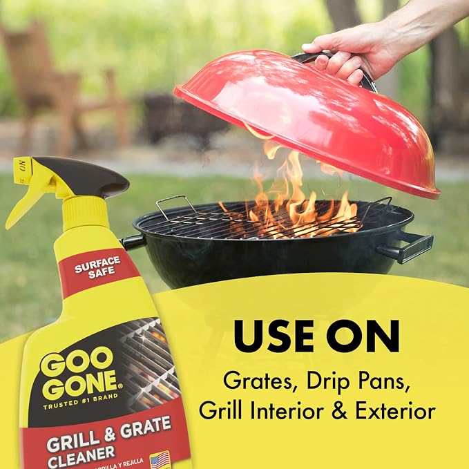 Goo Gone Grill and Grate Cleaner Spray Cleans and Degreases BBQ Cooking Grates - Image 5