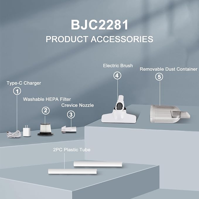 6-in-1 Lightweight Stick Vacuum Cleaner - Image 7