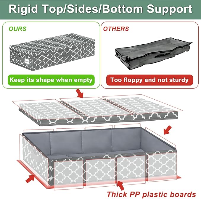 punemi Under Bed Storage Containers Bins - Image 3