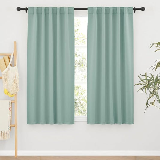 RYB HOME Aqua Blackout Curtains by RYBHOME