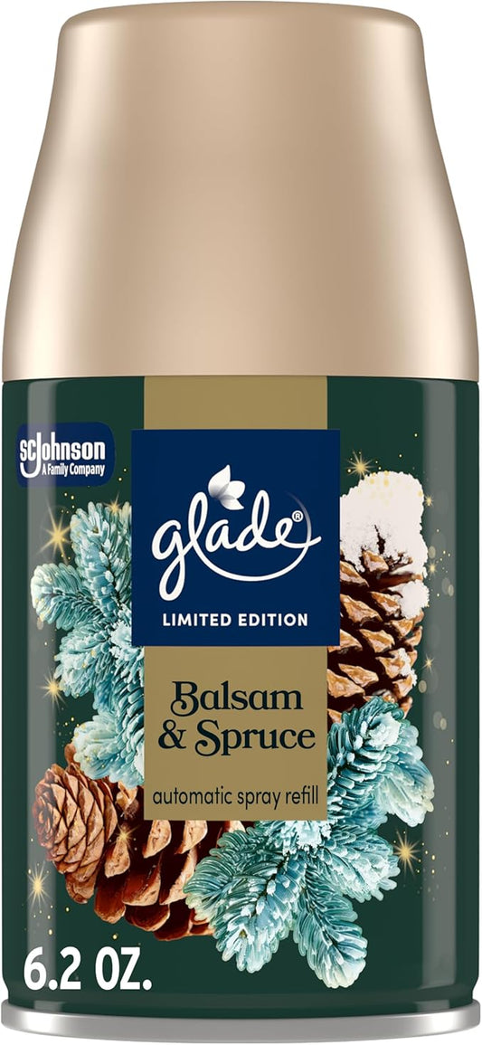 Glade Automatic Spray Refill, Balsam & Spruce, Scented Air Freshener by Glade