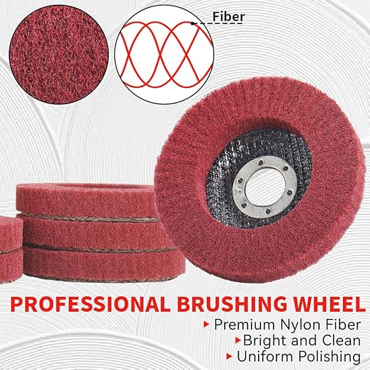 10Pcs 320 Grit Scour Flap Disc 4 1/2 Inch Angle Grinder Attachment General - Image 5