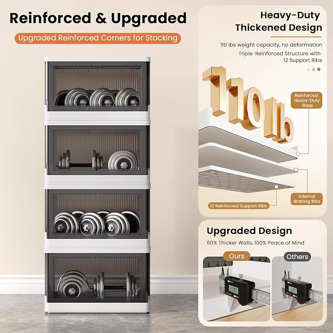 8.4Gal Collapsible Storage Bins - Image 6