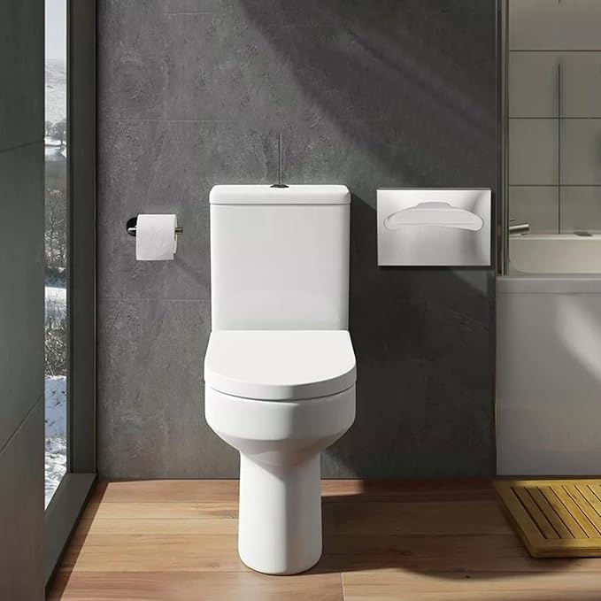 2 Pack Toilet Seat Cover Dispenser, Commercial Stainless Steel Brushed Toilet - Image 7