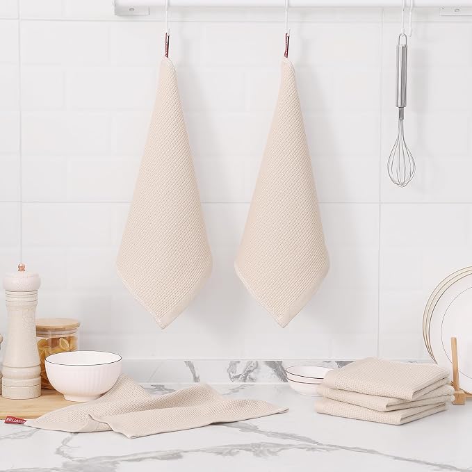 Homaxy 100% Cotton Waffle Weave Dish Cloths - Image 7