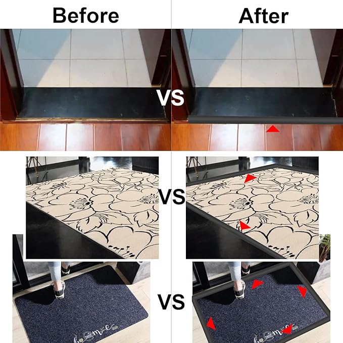Floor/Door Flat Transition Strip & Self Adhesive Floor Vinyl Floor Edge Trim - Image 4